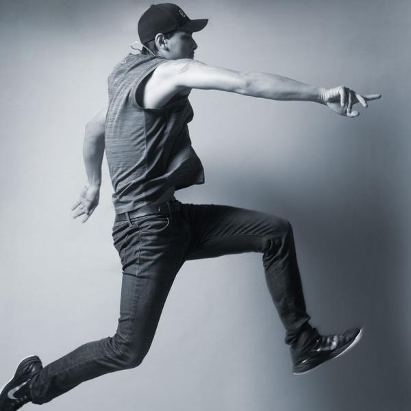 Man jumping